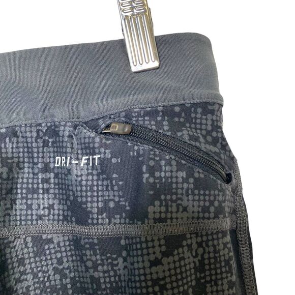 Nike Sri-Fit Womens Relay Crop Reflective Running Pants Size M Medium Legging - Picture 5 of 12